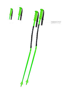KOMPERDELL Nationalteam Super-G Kinder Skistöcke Race Green 105 cm