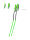 KOMPERDELL Nationalteam Super-G Kinder Skistöcke Race Green 105 cm