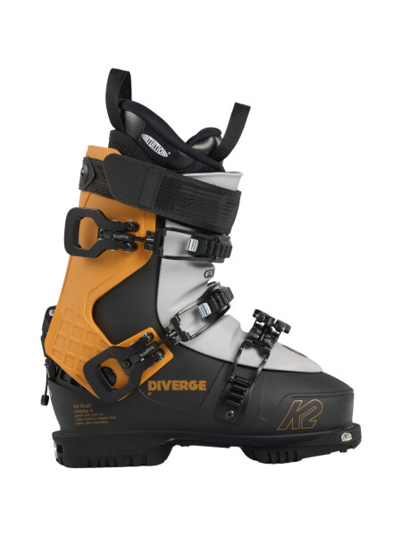 K2 Diverge Damen Skischuhe Black - Orange MP 24,5