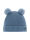 EISBÄR Ponti Pompon Kids Kinder Mütze | O/S | steel blue/steel blue-whi