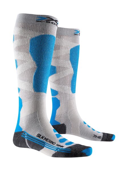 X-SOCKS Ski Silk Merino 4.0 Socks | 37-38 | weiss