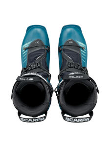 SCARPA F1 GT Damen Tourenskischuhe leicht | MP 27 | (401) petrol-aqua