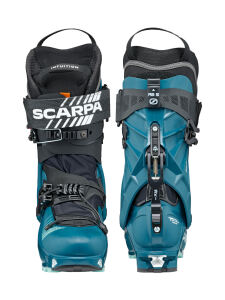 SCARPA F1 GT Damen Tourenskischuhe leicht | MP 27 | (401) petrol-aqua