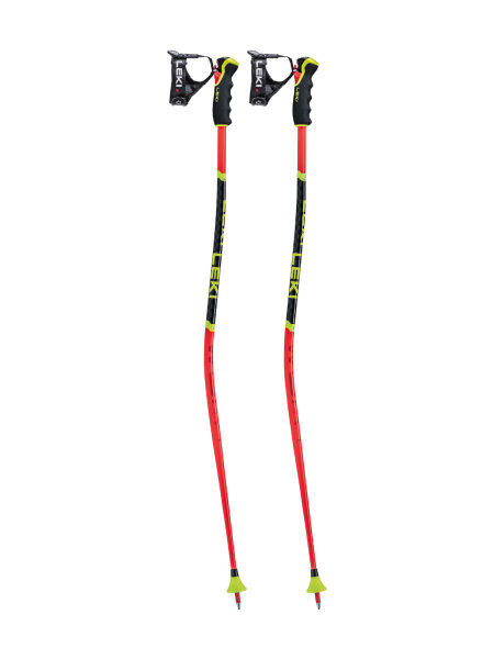 LEKI WCR Lite GS 3D Trigger S System Skistöcke Rot-Neon Gelb Gr. 100
