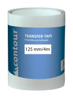 CONTOUR transfer-tape-Kleberfolie, 4m Rolle 125mm-4m