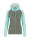 KARPOS Camoscio Damen Full Zip Hoodie THYME/AQUA Ski Gr. XS