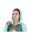 KARPOS Camoscio Damen Full Zip Hoodie Thyme/AQUA Ski Gr. XS