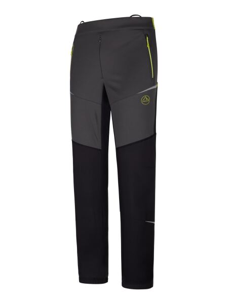 LA SPORTIVA Ikarus Herren Skitourenhose Black/Lime Punch L