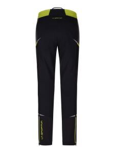 LA SPORTIVA Ikarus Pant Herren Skitouren Hose | L | Black/Lime Punch