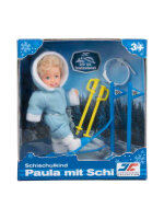 JÄGERNDORFER Skipuppe Paula mit Ski + Torstange...