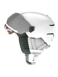 ATOMIC Savor Visor Flash Lens Junior Skihelm | 48-52cm | weiss