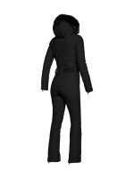 GOLDBERGH Parry Ski Jumpsuit Faux Border Long Dame | 38 | schwarz