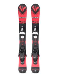 ROSSIGNOL Hero Pro Ski + Team 4 GW Skibindung (70- | 80 | schwarz