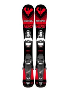 ROSSIGNOL Hero Pro Ski + Team 4 GW Skibindung (70- | 80 | schwarz