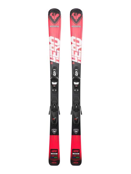 ROSSIGNOL Hero JR Ski + Kid 4 GW Skibindung (100-1 | 100 | rot