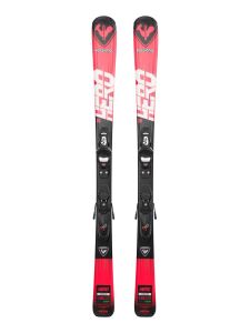 ROSSIGNOL Hero JR Ski + Kid 4 GW Skibindung (100-1 | 100 | rot