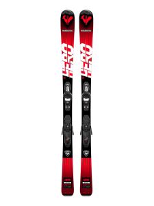 ROSSIGNOL Hero JR Ski + Kid 4 GW Skibindung (100-1 | 100 | rot