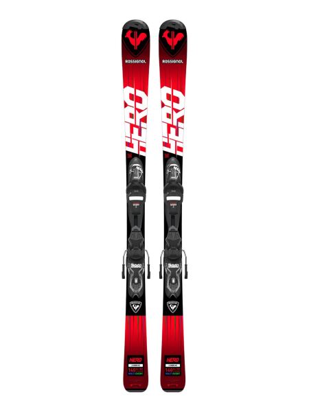 ROSSIGNOL Hero JR Xpress Ski + Xpress 7 GW Bindung (130-150cm) Kinder Skiset 23/24 ONECOLOR Gr. 130