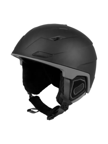 SLOKKER Trial Skihelm black/grey Gr. XL