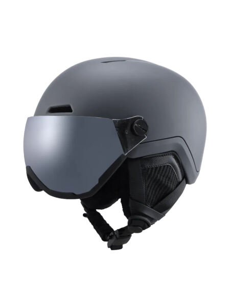 SLOKKER Rally Visor Multi-Photocrom Skihelm | 51-54CM | grau