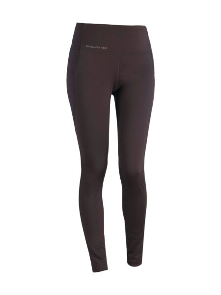 ENDURANCE Tathar Tights Pocket Damen Funktions Leggings after dark Gr. 40