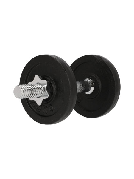 ENDURANCE Dumbbell 10 kg Set Hantel Training und F | O/S | silber