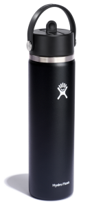 HYDRO FLASK 24 OZ WIDE FLEX STRAW CAP | 710 ml | schwarz