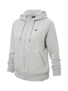 NEW BALANCE Small Logo Zip Hoodie Damen Kapuzensweatshirt AG M