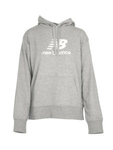 NEW BALANCE Essentials Stacked Logo Damen Hoodie