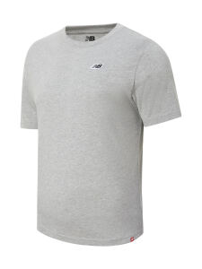 NEW BALANCE Small Logo Tee Herren T-Shirt | M | grau