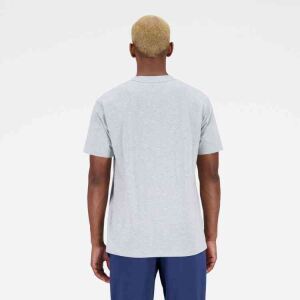 NEW BALANCE Essentials Reimagined Cotton Jersey Short Sleeve Herren Shirt Athletic Grey Gr. M