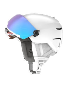 ATOMIC Savor Visor Stereo Skihelm Uni | 51-55cm | weiss