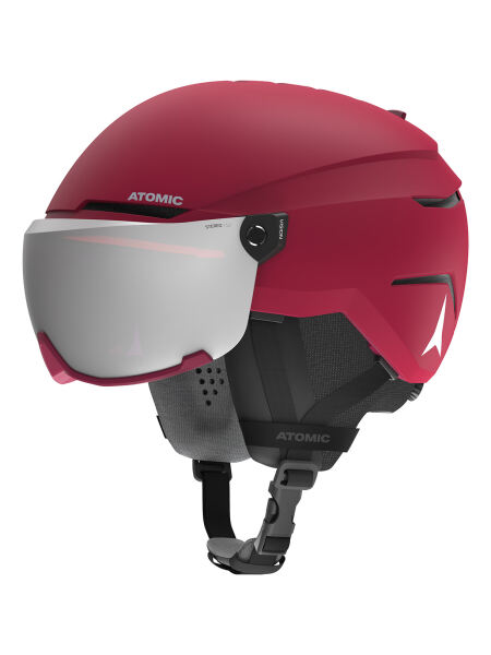 ATOMIC Savor Visor Stereo Lens Skihelm | 51-55cm | rot