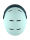 SALOMON Orka Visor Skihelm Kinder 23/24 Bleached Aqua Gr. 49-53