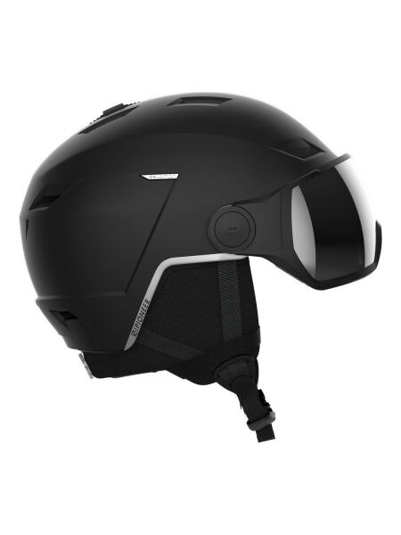 SALOMON Pioneer LT Visor Skihelm |  59-62 cm | schwarz