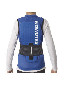 SALOMON Flexcell Pro Vest Kinder Rückenprotektor Race Blue L