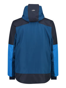 CMP Herren Skijacke Clima Protect mit Kapuze Petrol 50
