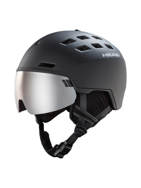 HEAD Radar Skihelm | M/L | schwarz