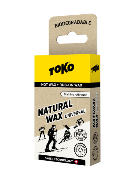 TOKO Natural Universal Wax 40g 0/-30 °C Skiwa | O/S | beige