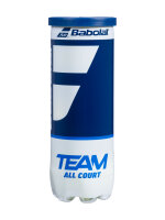 BABOLAT Team All Court X 3 Tennisbälle 3er Dose Gelb