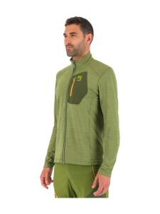 KARPOS Pomedes Herren Fleecejacke cedar green L