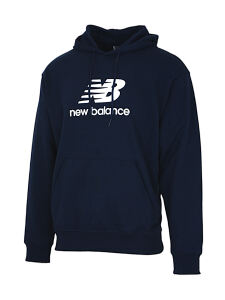 NEW BALANCE Stacked Logo French Terry Hoodie Herren...