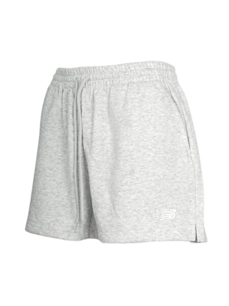 NEW BALANCE French Terry Damen Shorts | S | grau