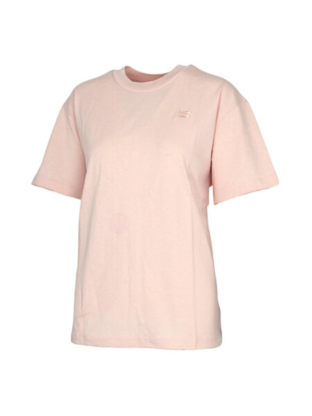 NEW BALANCE Athletics Jersey Damen T-Shirt | L | pink