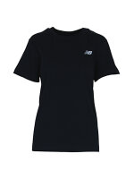 NEW BALANCE Jersey Small Logo Damen T-Shirt | L | silber