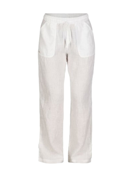 AMUNDSEN Safari Linen Pants Damen Hose | XS | weiss