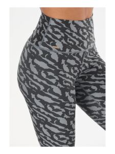 ATHLECIA Mist Printed Damen Tights Leggings grau print Gr. 34
