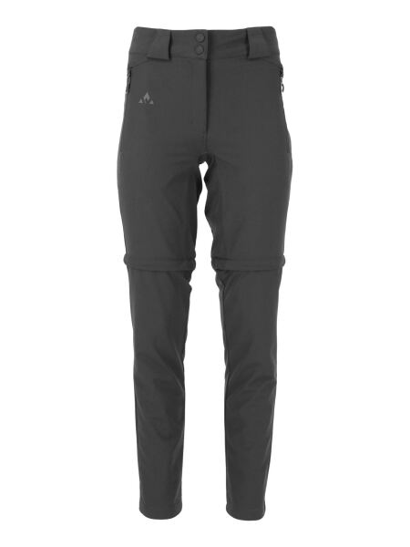 WHISTLER Gerd Damen Zip Off Outdoor Hose asphalt 40
