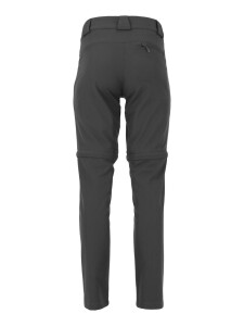 WHISTLER Gerd Damen Zip Off Outdoor Hose asphalt 40
