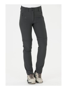 WHISTLER Gerd Damen Zip Off Outdoor Hose asphalt 40